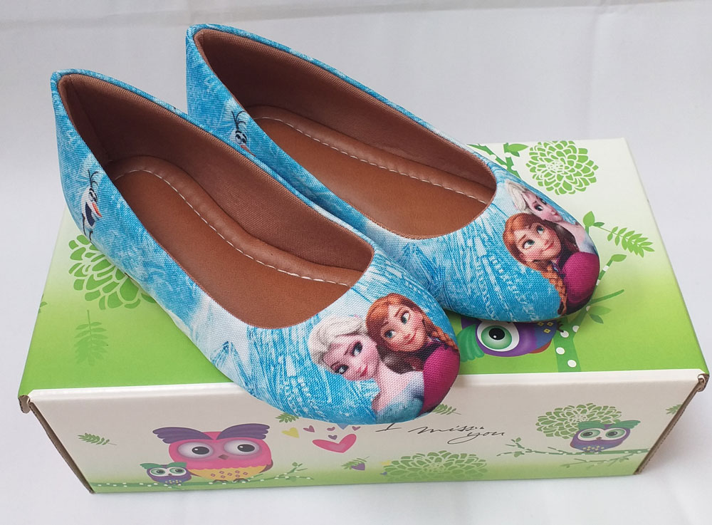 Sapatilha frozen Ana e Elza Desenho Mãe e Filha Feminino Infantil Sapatilha Infantil Kids Lol Surprise Disney.